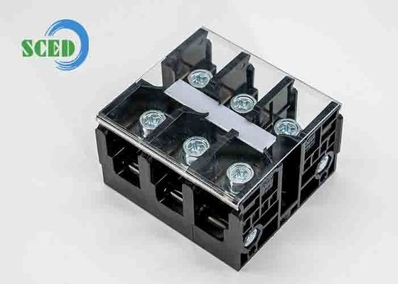 High Current Terminal Block Connector with Cover 2/0-20AWG 27.00mm 600V 200A