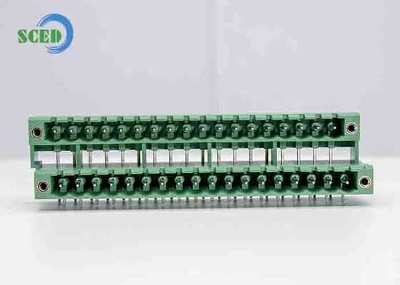 Pluggable Double Level Terminal Block Headers 2*2-2*22 Poles 5.08mm 300V 18A Male Sockets