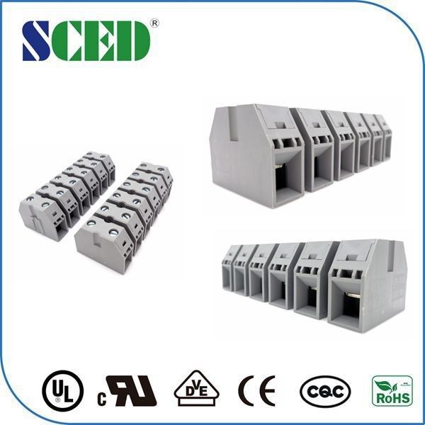 Pitch 16.5mm Panel Mount Terminal Block Single 4 - 22 AWG Wire Range