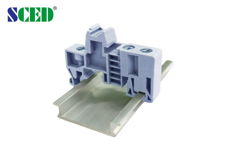 9.5mm Thickness Din Rail Terminal Blocks Accessory Fixed Ending Connector