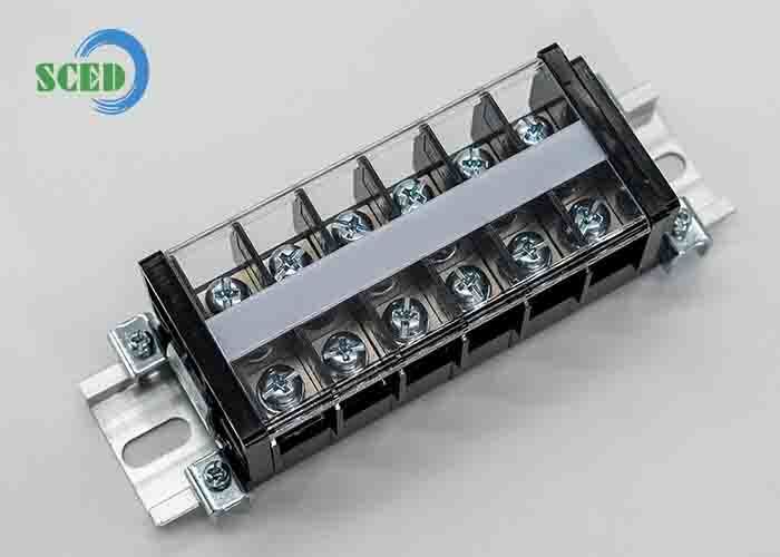 High Current Terminal Block with 175A Rated Current UL94 V-0 Flammability for Industrial Power Distribution