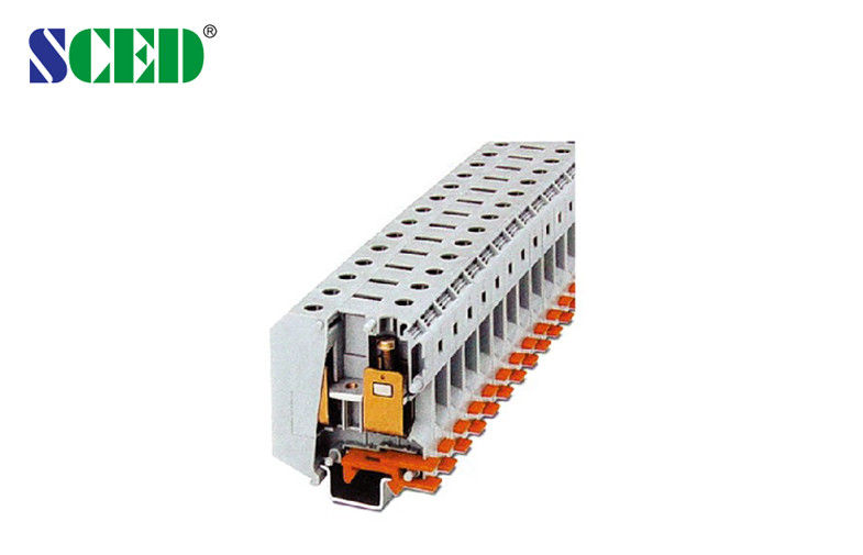 Terminal Width 20.0mm   600V 150A    Din Rail Terminal Blocks   AWG 6 - 1 / 0  
