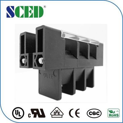 PC Black Wire Terminal Block 4 - 22 AWG สำหรับอุปกรณ์ทางการแพทย์