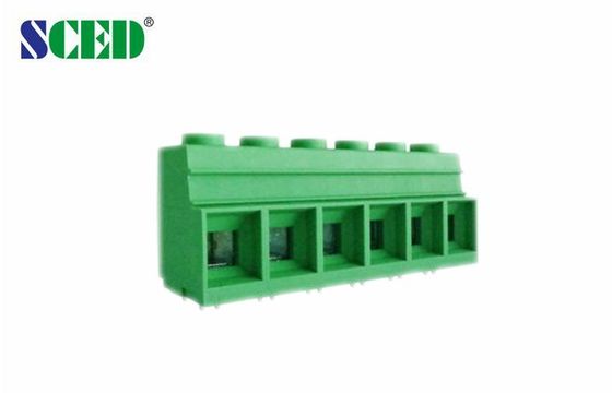2 - 9 Pin Pcb Screw Terminal Block 15.00mm 115A เครื่องเชื่อมปลายไฟฟ้ากระแสไฟฟ้าสูง