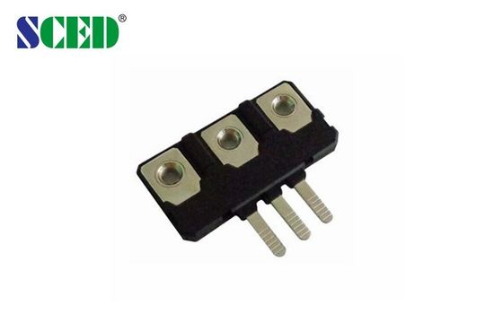 150V 30A อุปกรณ์เสริมบล็อคปลาย PA66 M6 สกรูทองแดงคอนดักตันบอร์ด