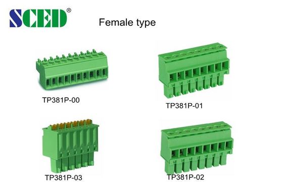 2-22 ต้นทองแดง Clamp Cage Plug ในตึกปลายด้วย M2 สกรู โซกิตหญิง