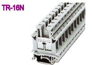 101A Din Rail Terminal Blocks 800V 25mm2 ทองแดง ความกว้างของทองแดง 12.2mm