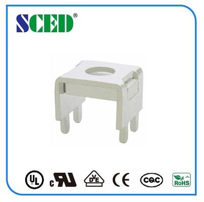 องค์ประกอบบล็อกปลายทางไฟฟ้า ทองแดง M5 สกรู 60A 6.0*12.0mm