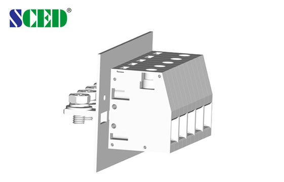 การให้อาหารผ่านแผ่น ปลายบล็อก สายเชื่อม Bulkhead Pitch 18.8mm
