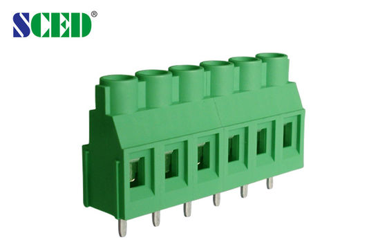300V 30A 2P - 16P PCB Terminal Block Connector สําหรับการสื่อสาร, Pitch 9.52mm