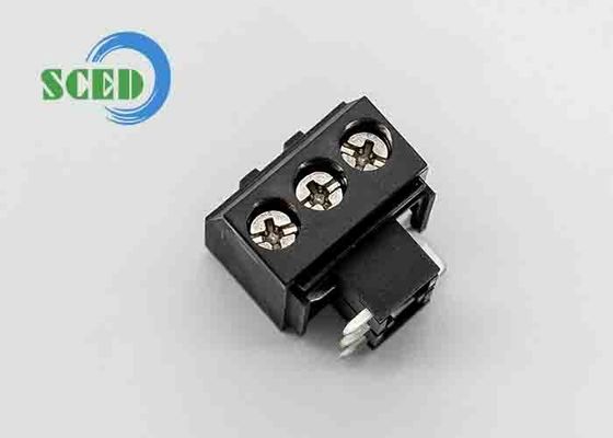 PA66 5.7mm ทองแดง 300V 10A M3 สกรู เทอร์มินัล บล็อกเชื่อม 10 - 22 AWG