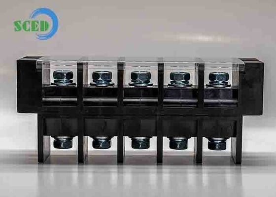 150A PBT พลังงาน เทอร์มินัล บล็อกเชื่อมต่อการเจาะ Pitch 27.0mm M8 สกรู