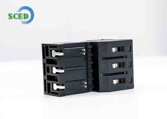 300V 55A เทอร์มินัลบล็อกแบบเสียบได้สำหรับตัวเมีย, เทอร์มินัลบล็อก PCB 600V 55A ระยะห่าง 10.16 มม. 3P