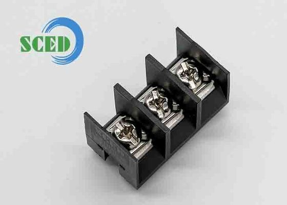 Pitch 10.00mm Block Barrier Terminal 600V 30A 10-22AWG PBT M3.5 บล็อกเทอร์มินัลพลังงาน