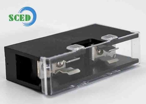 อุปกรณ์เสริมราง DIN สกรูเหล็ก PBT M4 พร้อมฝาครอบสำหรับกำลังไฟ 690V 5A