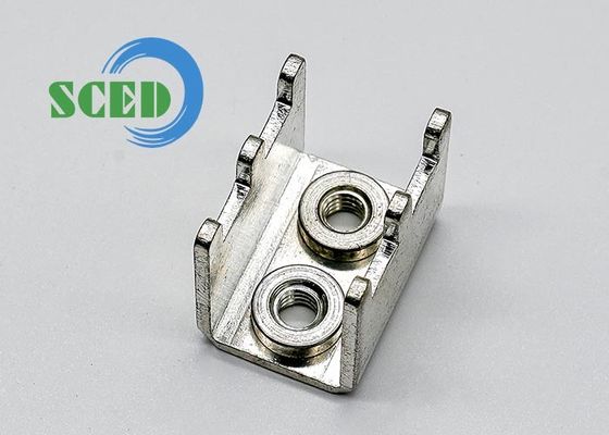 110A บล็อกขั้วต่อทองเหลือง อุปกรณ์เสริม ส่วนประกอบไฟฟ้า M4 10 แรงบิด เทอร์มินัล PCB