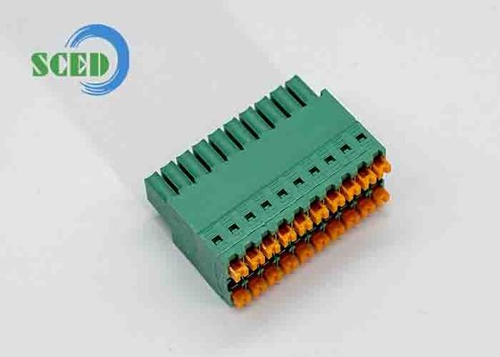 ขั้วต่อเสียบตัวเมีย ระยะห่าง 3.50 มม. เทอร์มินอลบล็อก 300V 10A สำหรับ PCB และงานอุตสาหกรรม