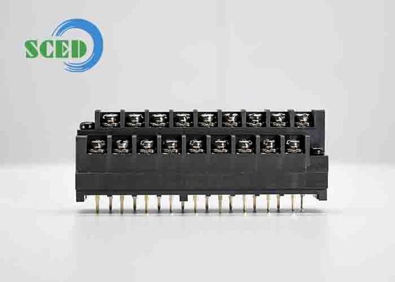 บล็อกขั้วต่อแบบมีฉากกั้นทนไฟระดับ UL94V-0 สำหรับอุตสาหกรรม 2 ขั้ว 250V
