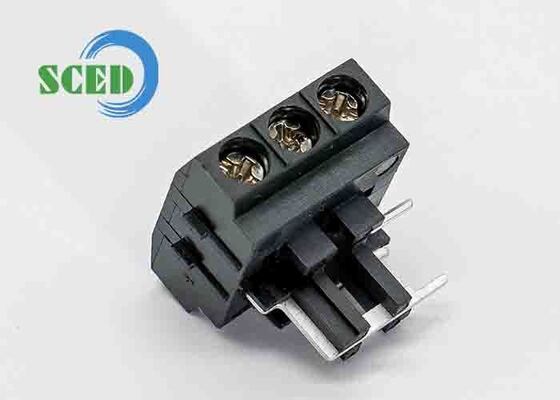 เครื่องเชื่อมปลายปิดแบบบล็อคเทอร์มินัล พร้อมความจุในขณะนี้ 10A และช่วงอุณหภูมิ 40 °C ถึง 105 °C องค์ประกอบสายไฟฟ้า