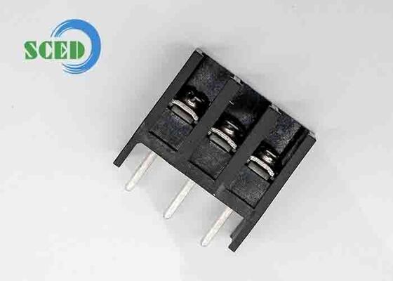 แผงเทอร์มินัลกั้นวัสดุฉนวน PBT พิกัดกระแสไฟ 30 แอมป์ตัวเชื่อมต่อที่ปลอดภัยและไฟฟ้าสำหรับเครื่องจักรอุตสาหกรรม