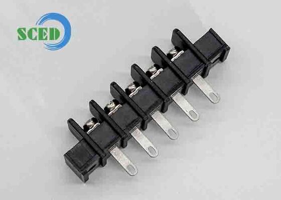 ระบบเชื่อมต่อขนาด 2.5mm2 บล็อคปลายขั้วที่มี 2 ต้นและ UL94V0 ระดับความสามารถในการเผาไหม้