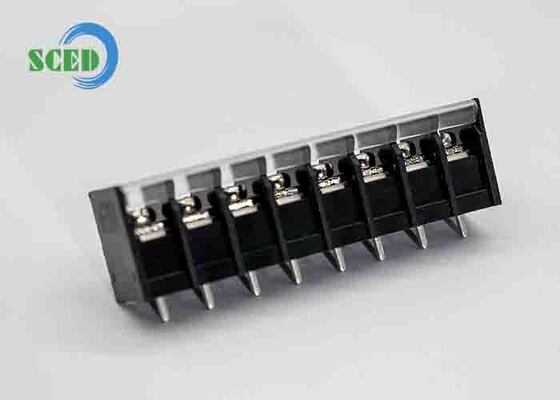 หมวดหมู่การเชื่อมต่อ 25mm2 หน่วยปลายทางอุปสรรค UL94V0 ระดับการเผาไหม้ เครื่องเชื่อมปลายทาง