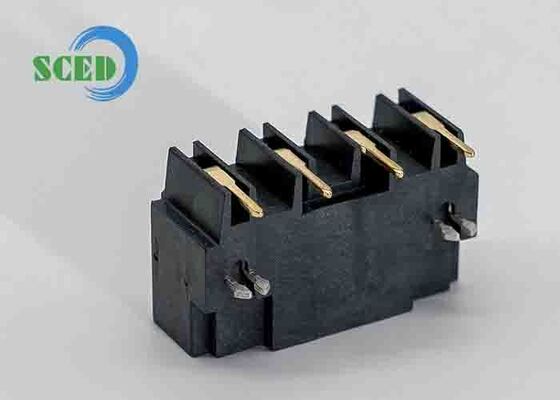 19.2x95mm Plug In Terminal Block ที่มีขั้ว 2P ถึง 24P และชิ้นส่วนโลหะทองแดงที่เหมาะสําหรับแผ่นควบคุมไฟฟ้า