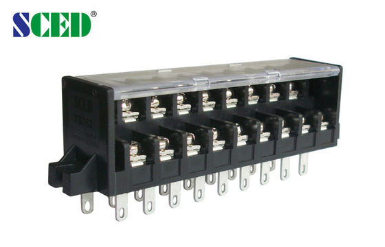 Pitch 7.62mm Barrier PCB Screw Terminal Block Connectors ความดันสูง