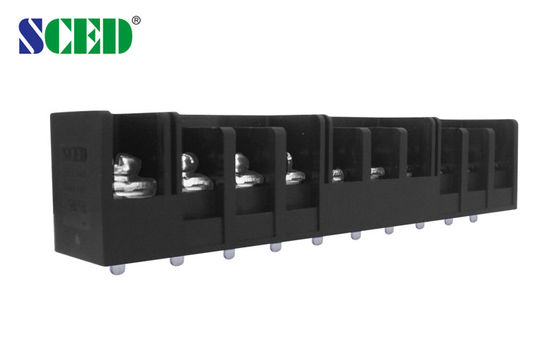 โบล็อกเทอร์มินัลของอุปกรณ์กั้น ความยาว 13.00mm 600V 40A 10P โบล็อกเทอร์มินัลพลังงาน
