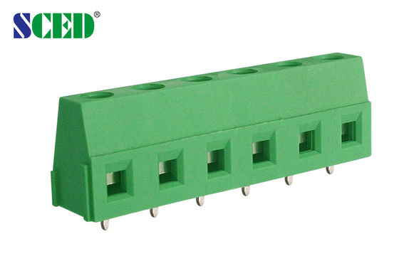 PCB Terminal Block Connector Euro Style 7.62 มิลลิเมตร สีเขียวเขียว 2 - 24P
